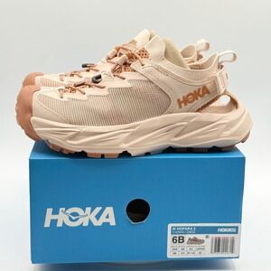New HOKA Hopara 2 Sneaker Sandal Size 6 Womens Cedar, Hiking Shoe‎ 1147670 NIB